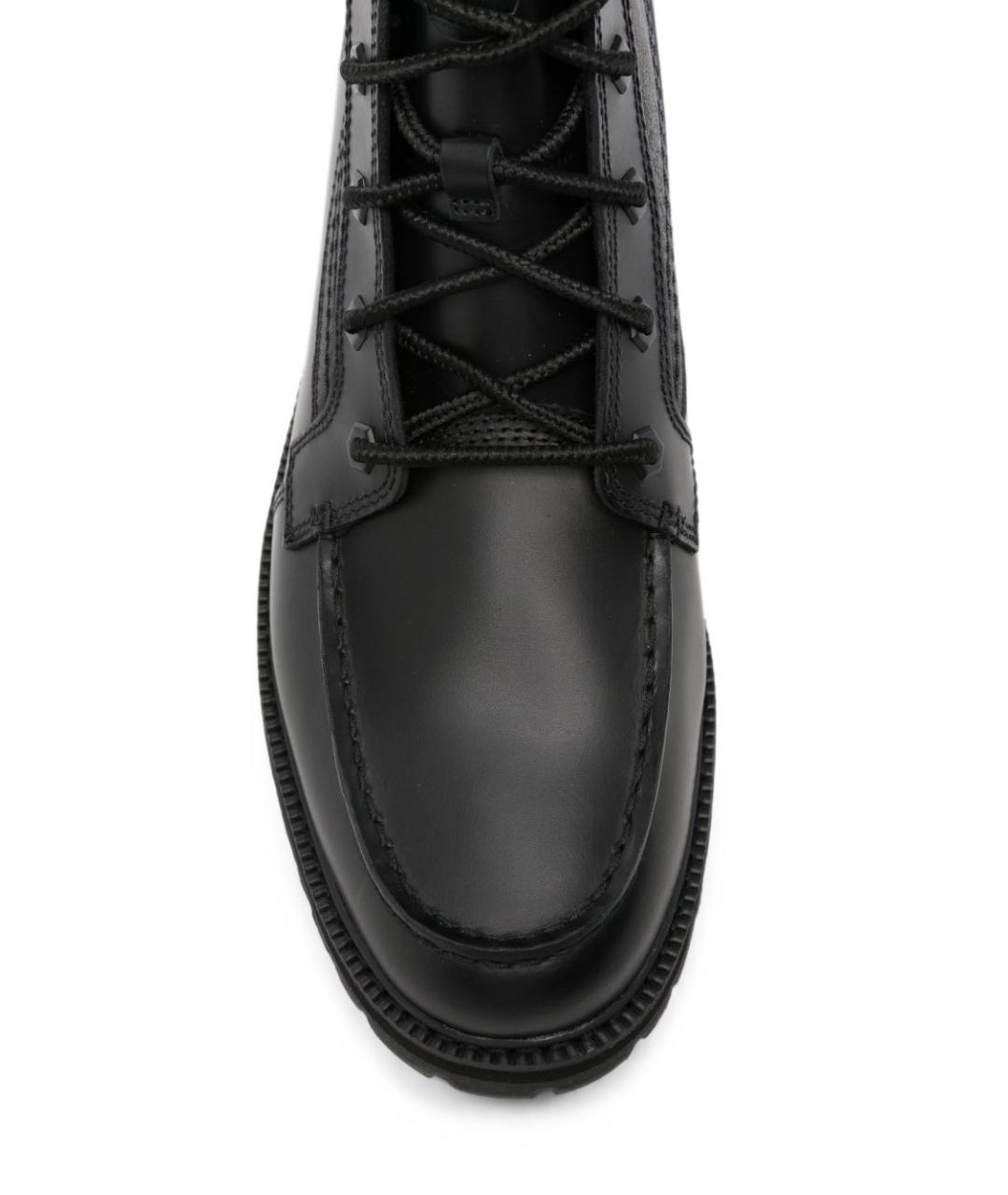 TIMBERLAND Черные кожаные низкие ботинки, фото 3