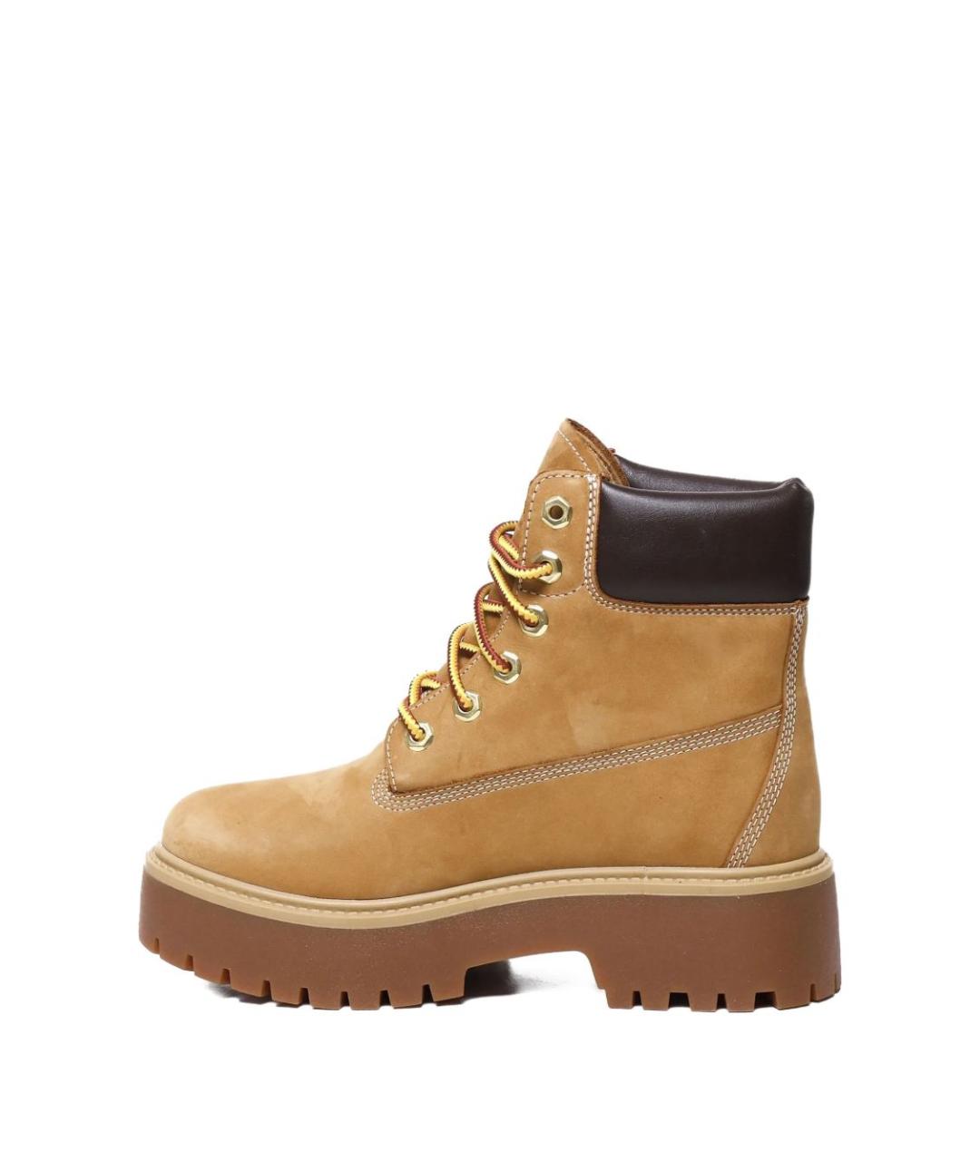 TIMBERLAND Коричневые кожаные ботинки, фото 2