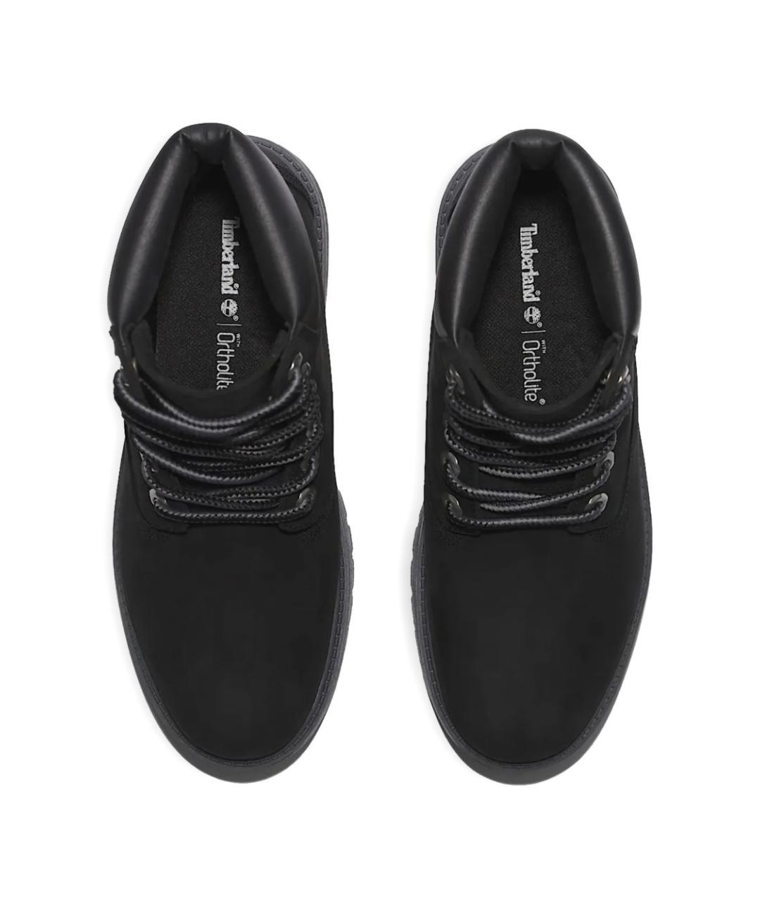 TIMBERLAND Черные кожаные ботинки, фото 2
