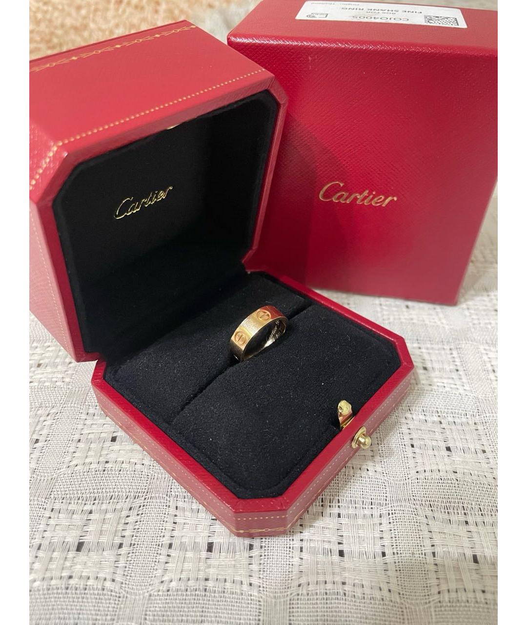 CARTIER Золотое кольцо из розового золота, фото 6