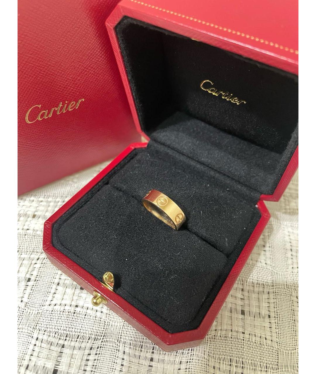 CARTIER Золотое кольцо из розового золота, фото 3