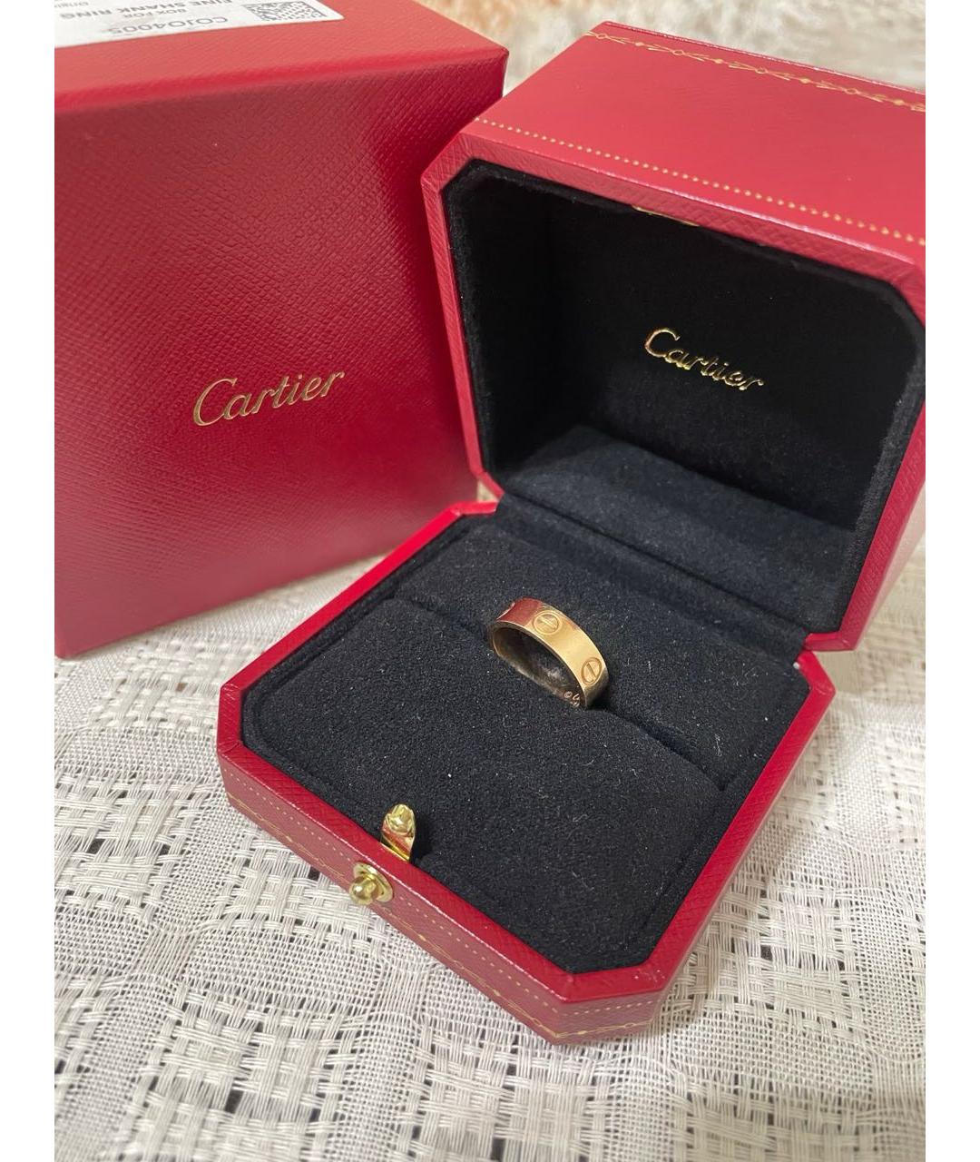 CARTIER Золотое кольцо из розового золота, фото 2