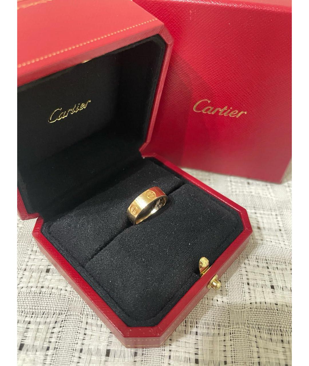 CARTIER Золотое кольцо из розового золота, фото 4