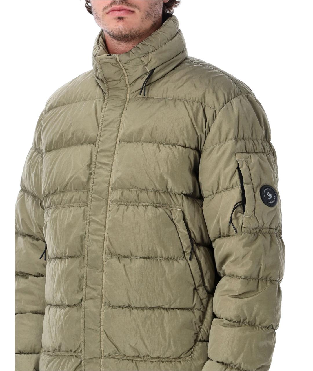 CP COMPANY Серый полиамидовый пуховик, фото 3