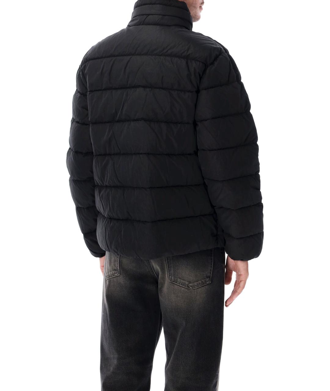 CP COMPANY Черный полиамидовый пуховик, фото 2