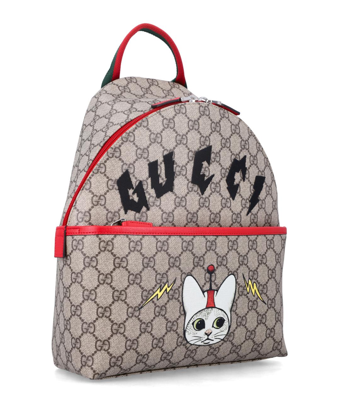 GUCCI Бежевый рюкзак, фото 3