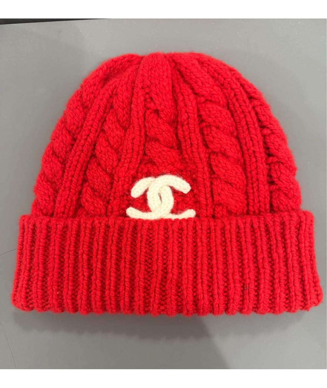 CHANEL Красная шапка, фото 3