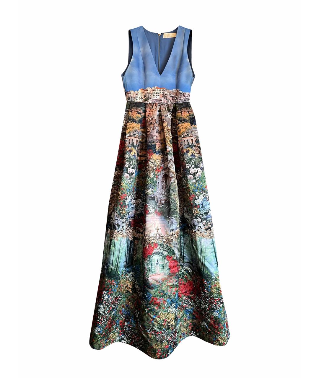 ALICE+OLIVIA Мульти полиэстеровое вечернее платье, фото 1