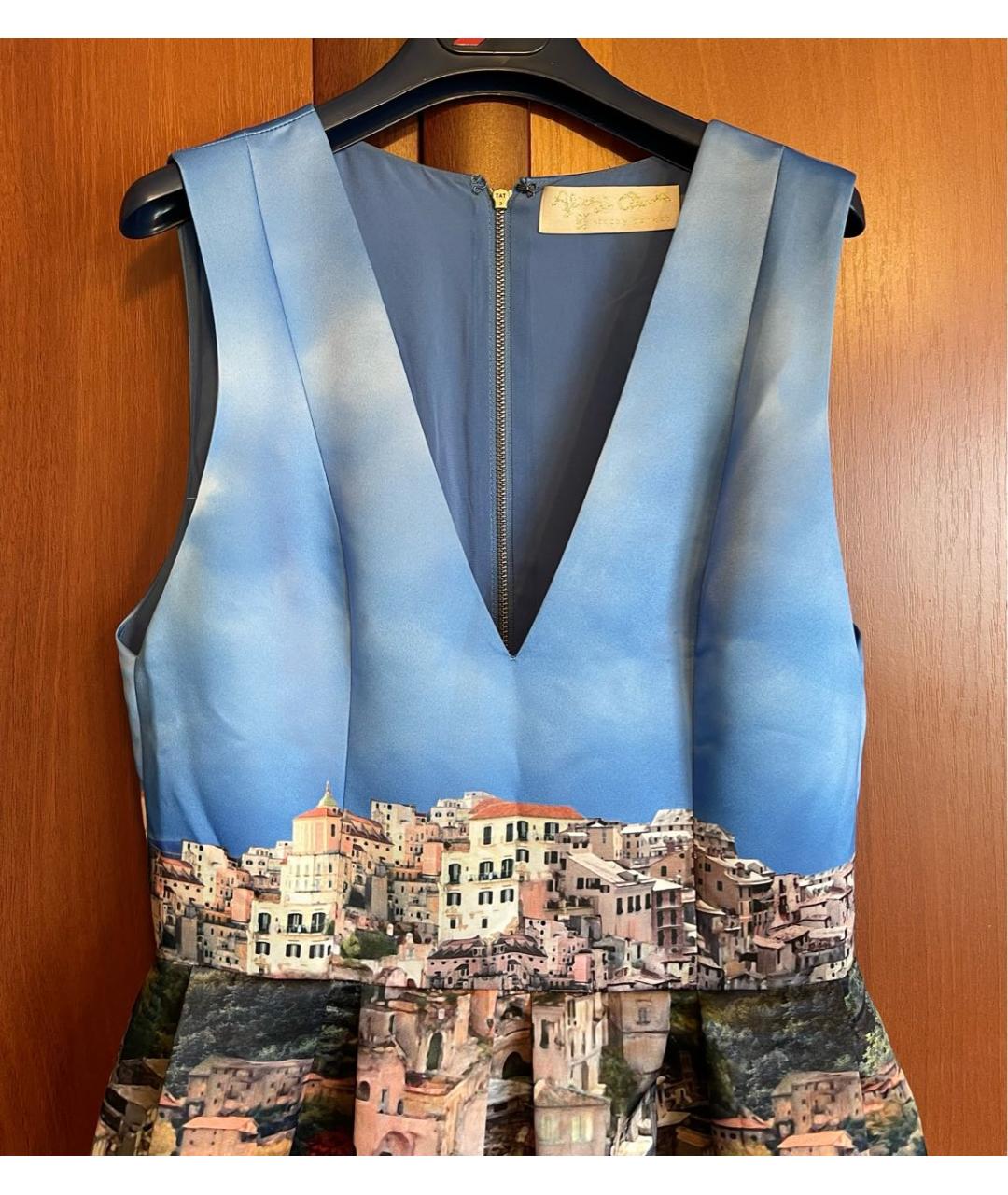 ALICE+OLIVIA Мульти полиэстеровое вечернее платье, фото 2