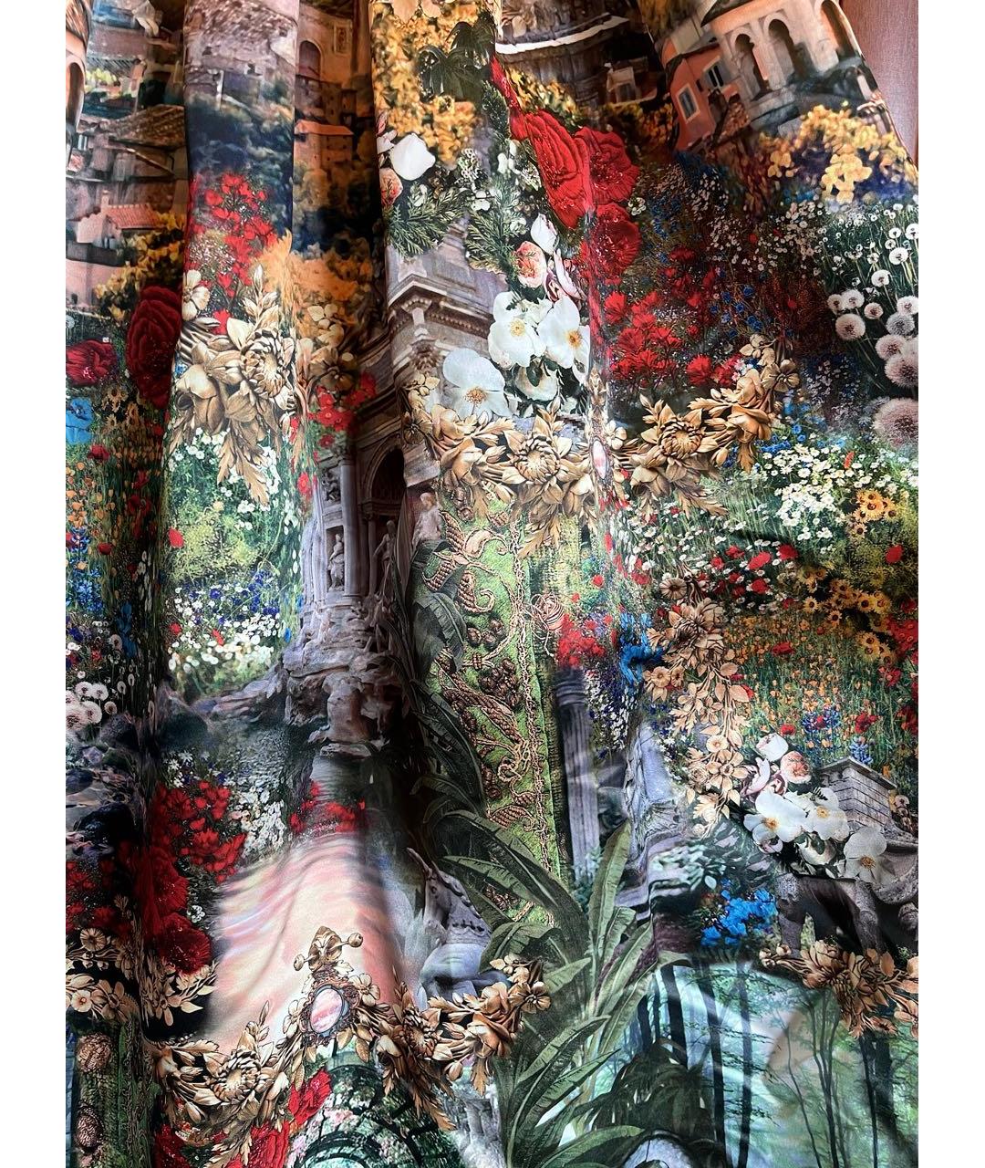ALICE+OLIVIA Мульти полиэстеровое вечернее платье, фото 3