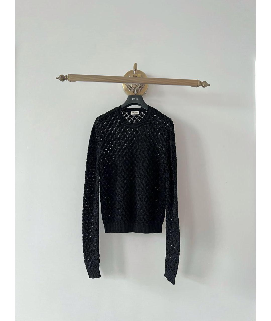 SAINT LAURENT Черный джемпер / свитер, фото 9