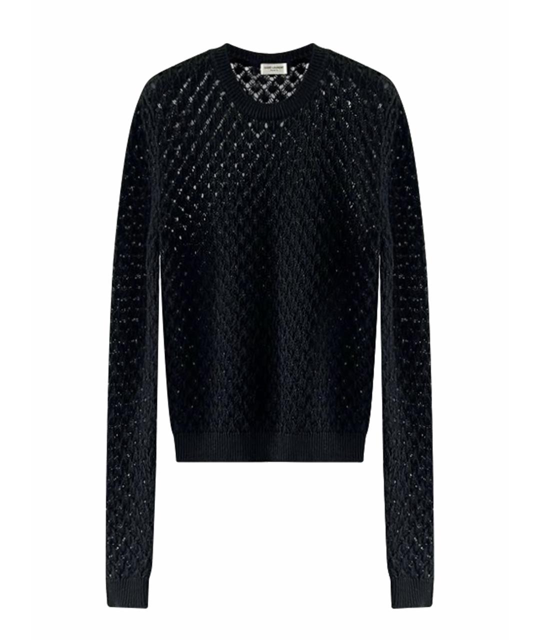 SAINT LAURENT Черный джемпер / свитер, фото 1