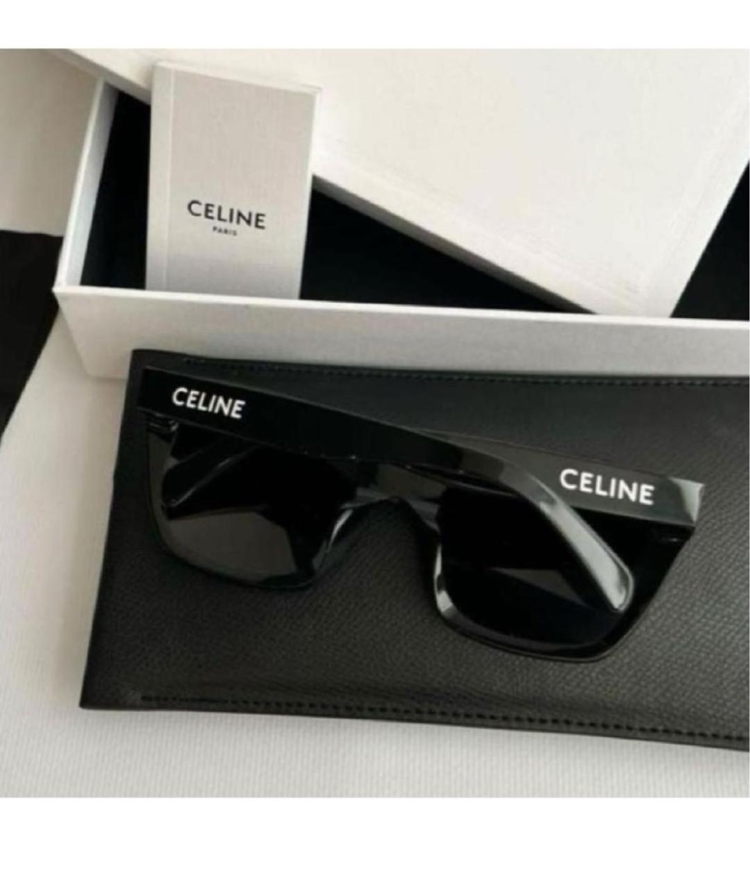 CELINE Черные солнцезащитные очки, фото 6