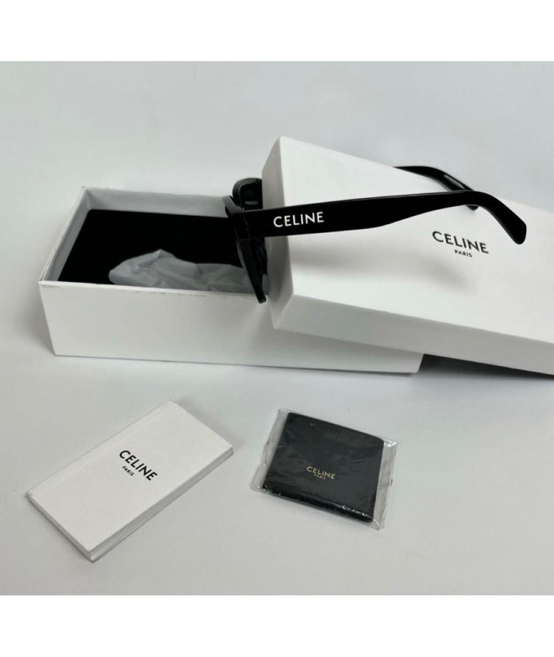 CELINE Черные солнцезащитные очки, фото 4