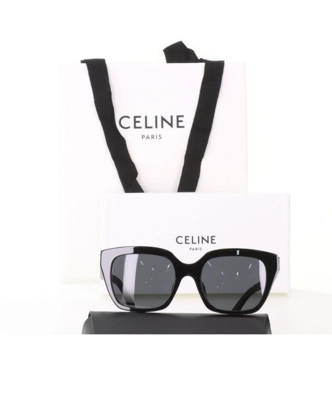 CELINE Черные солнцезащитные очки, фото 3