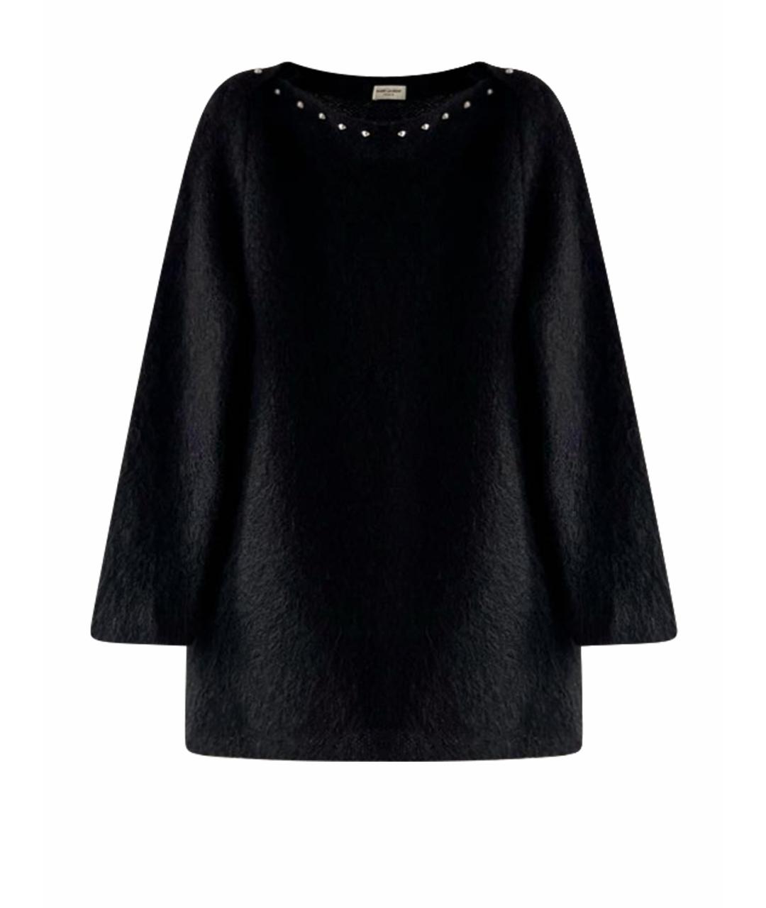 SAINT LAURENT Черный джемпер / свитер, фото 1