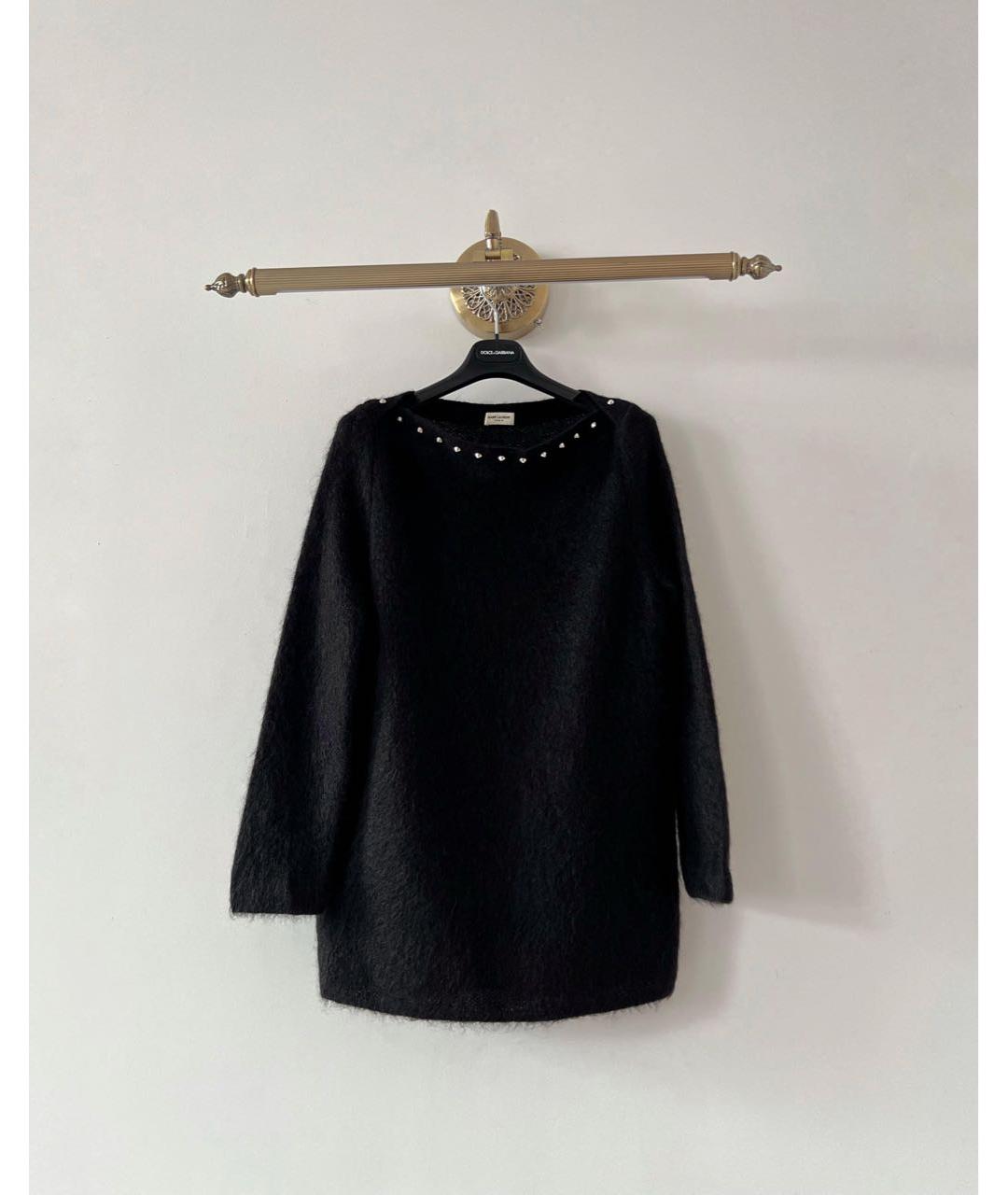 SAINT LAURENT Черный джемпер / свитер, фото 9