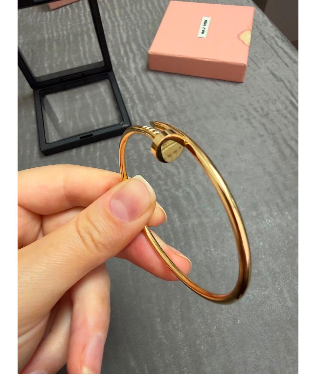 CARTIER Золотой браслет из желтого золота, фото 3