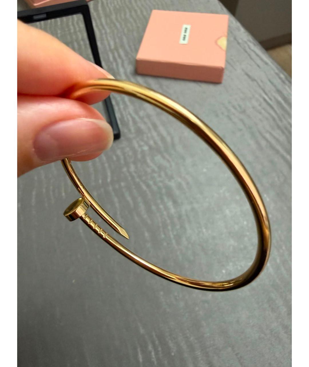 CARTIER Золотой браслет из желтого золота, фото 2