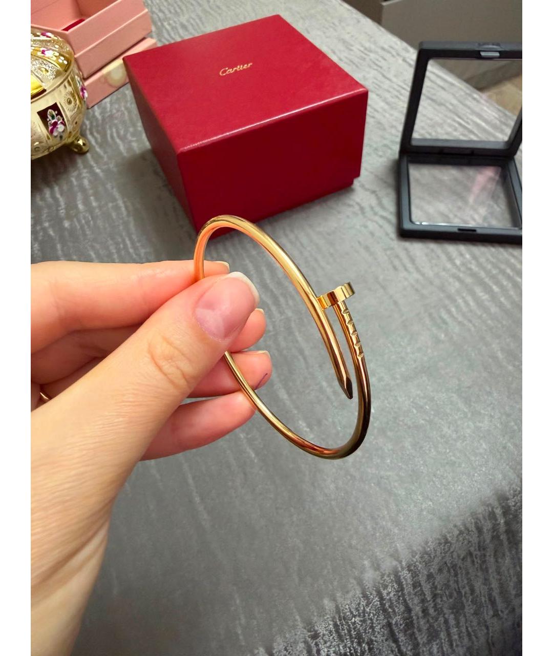 CARTIER Золотой браслет из желтого золота, фото 9