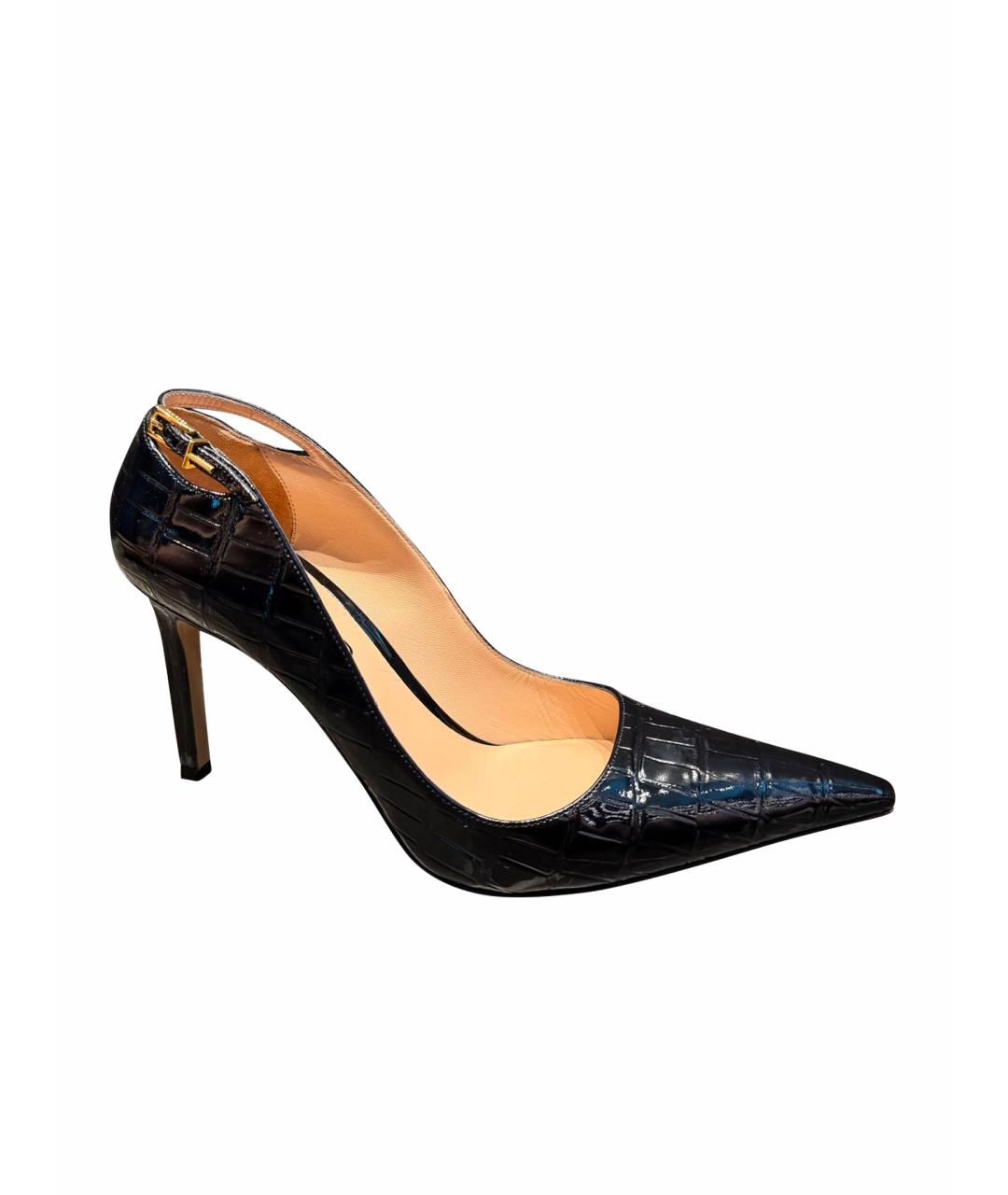 TOM FORD Черные туфли из лакированной кожи, фото 7