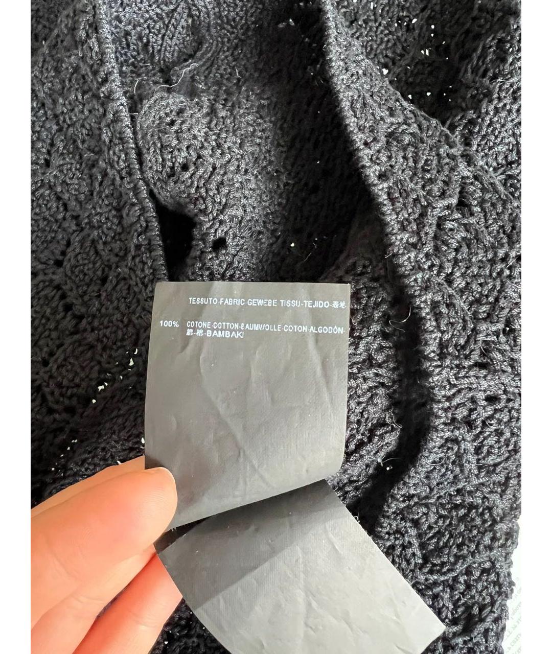 SAINT LAURENT Черный кардиган, фото 7