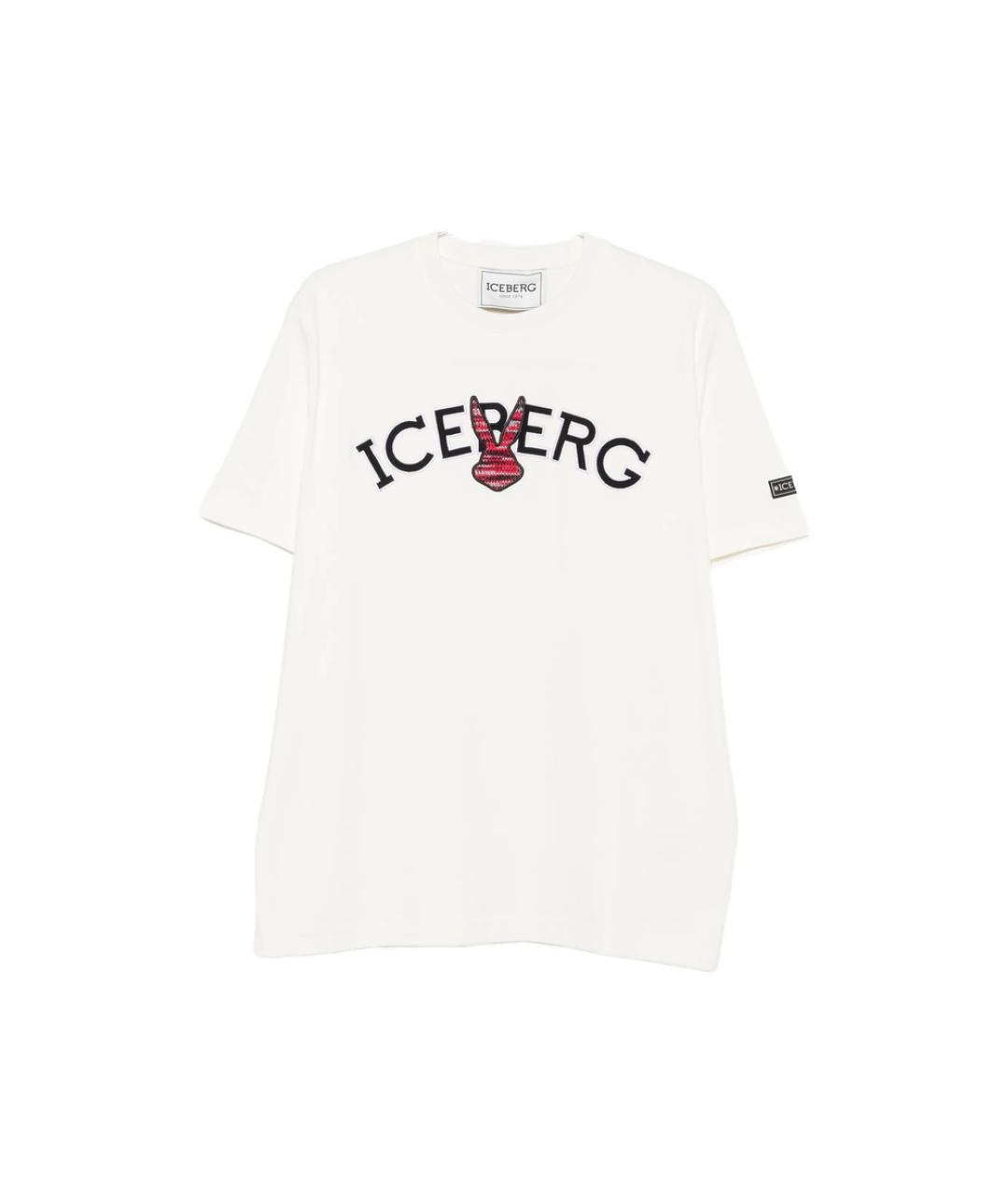 ICEBERG Белая футболка, фото 1