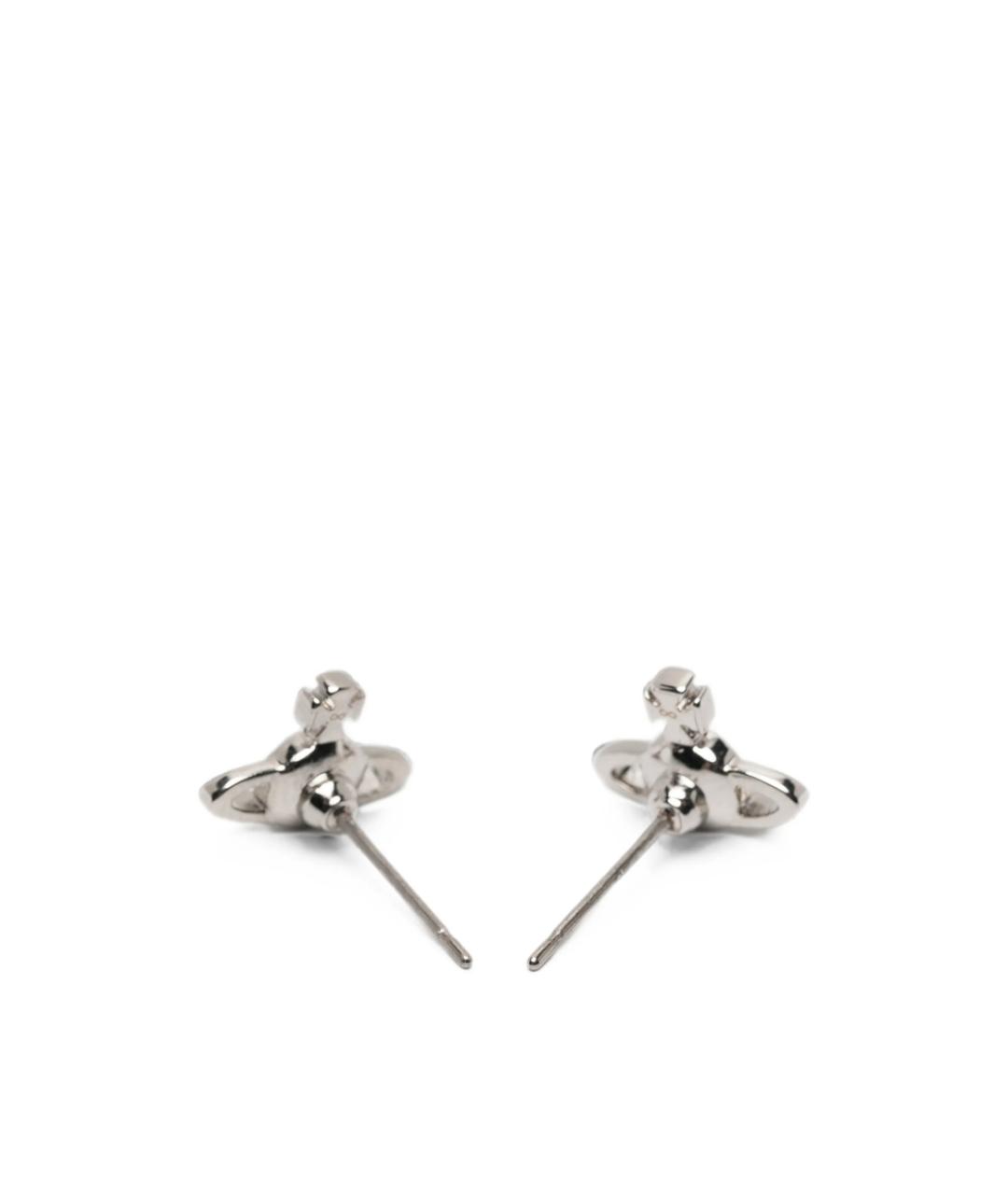 VIVIENNE WESTWOOD Серебряные металлические серьги, фото 2
