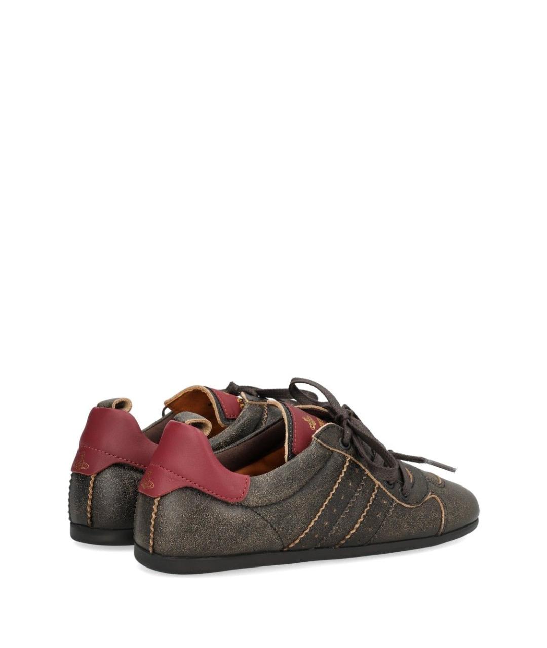 VIVIENNE WESTWOOD Мульти кожаные кроссовки, фото 3