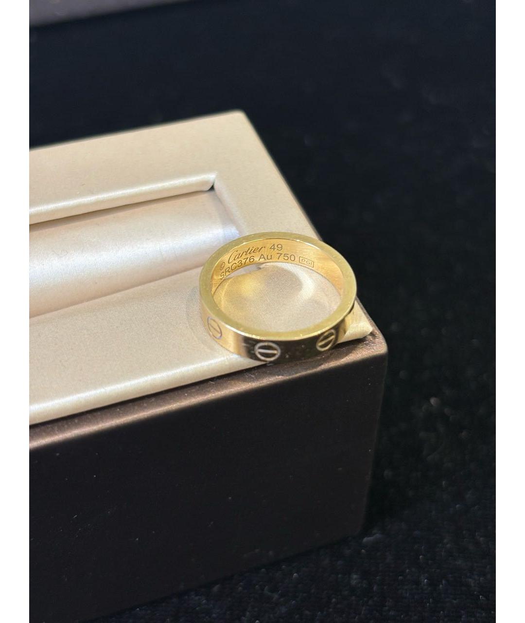 CARTIER Золотое кольцо из розового золота, фото 4