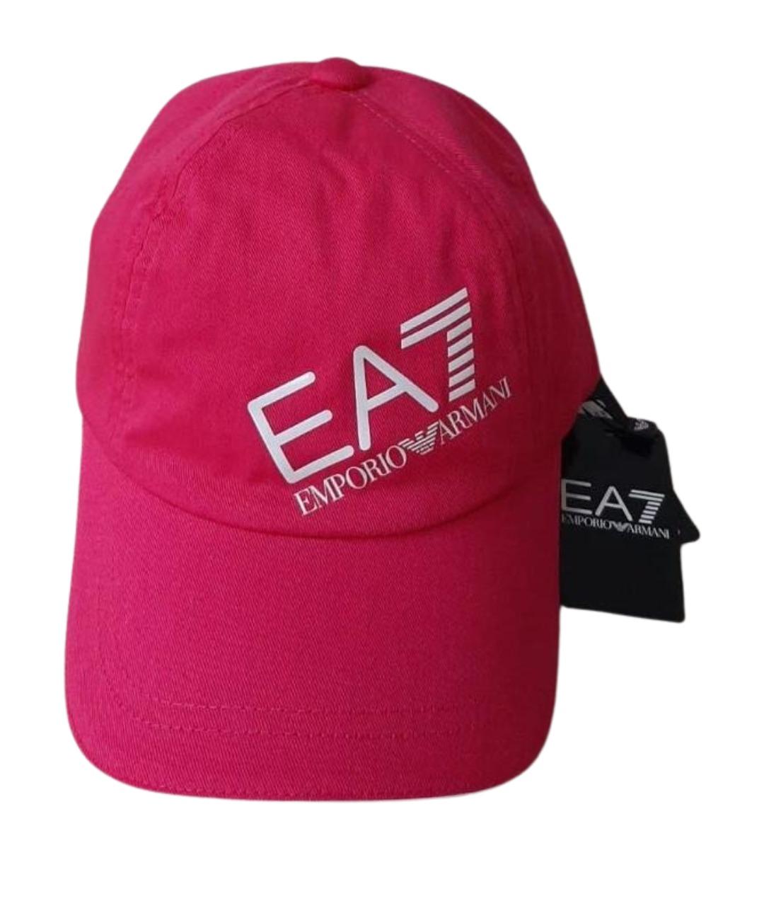EA7 Розовая кепка, фото 1