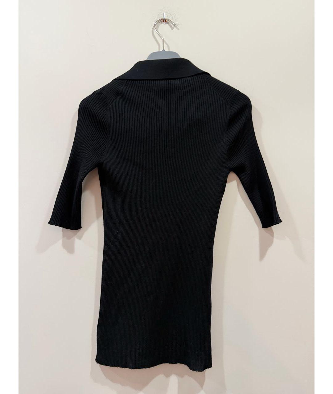 PRADA Черная хлопковая футболка, фото 3