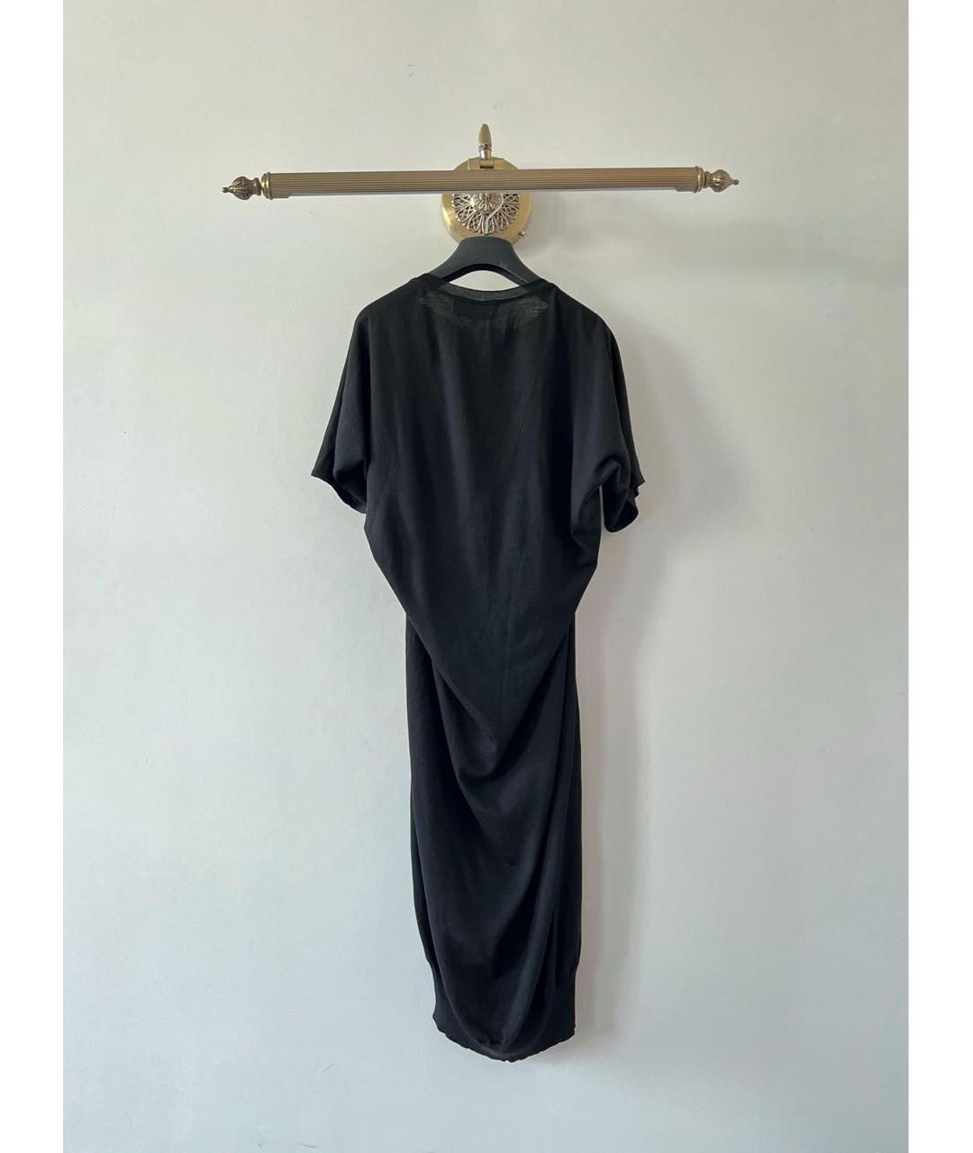 SAINT LAURENT Черное платье, фото 2