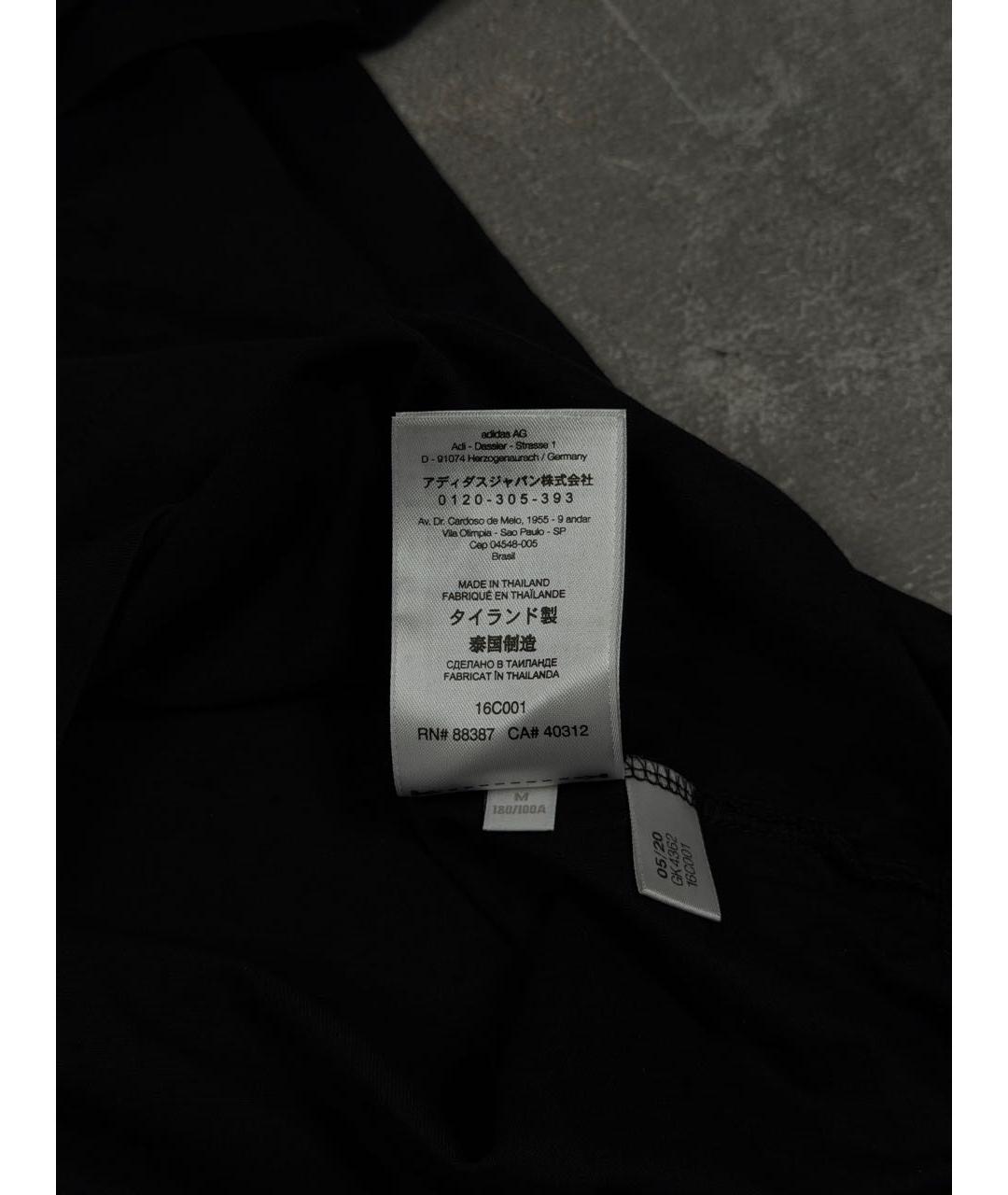 YOHJI YAMAMOTO Черная хлопковая футболка, фото 7