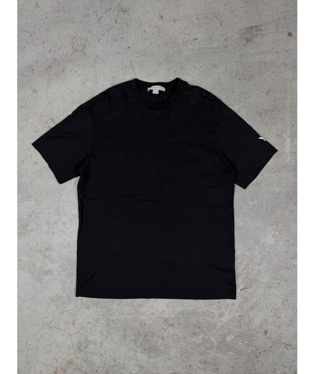 YOHJI YAMAMOTO Черная хлопковая футболка, фото 9