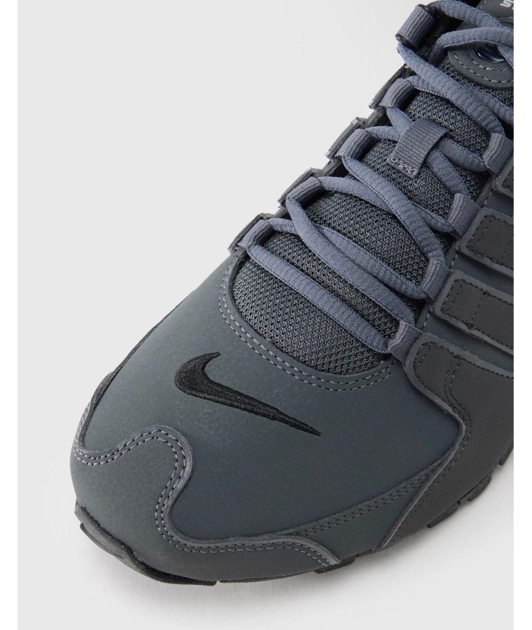 NIKE Антрацитовые текстильные кроссовки, фото 6