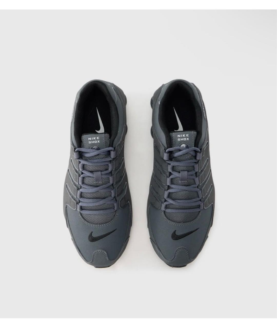 NIKE Антрацитовые текстильные кроссовки, фото 2