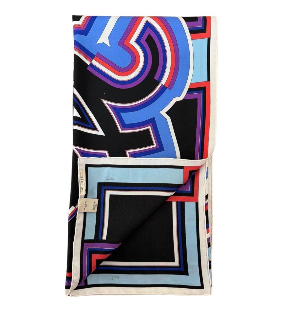 EMILIO PUCCI Мульти шелковый платок, фото 1