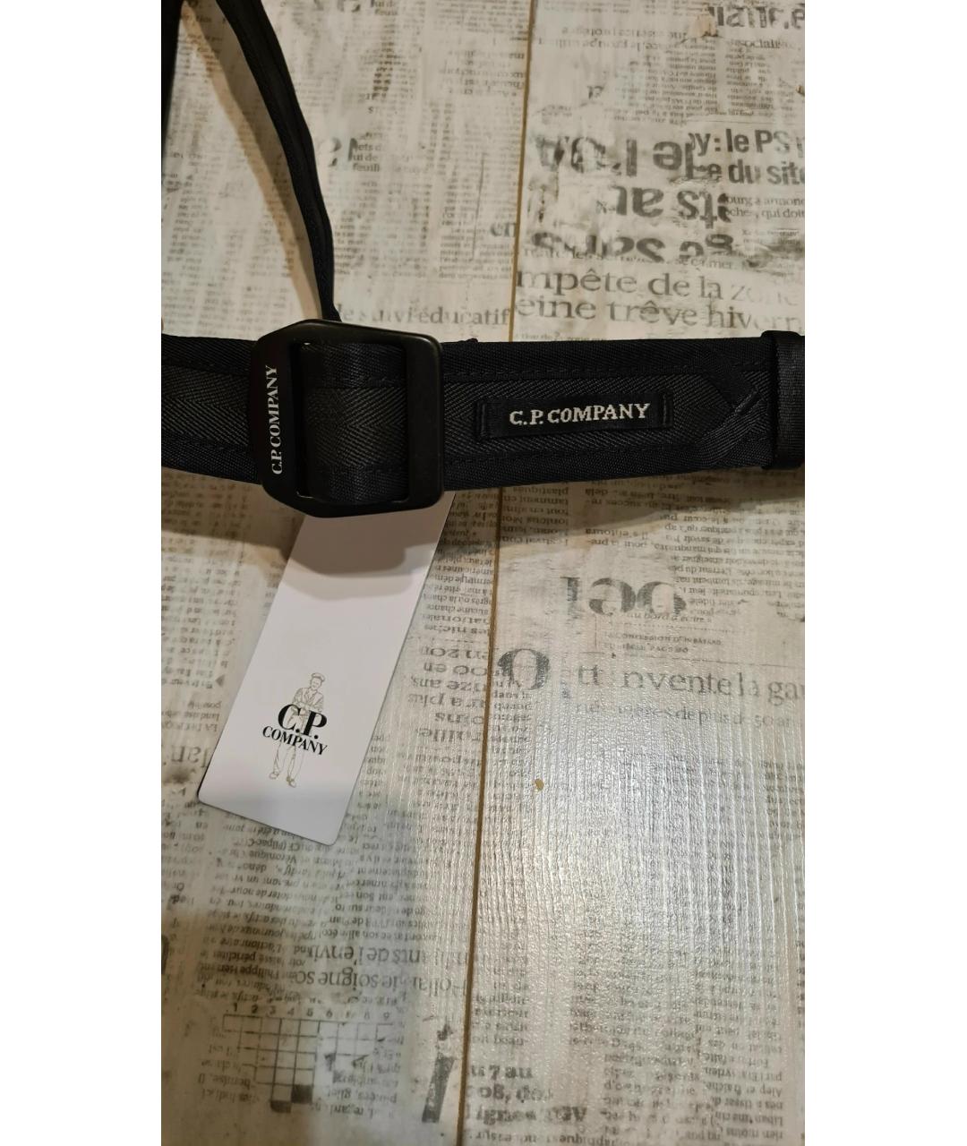 CP COMPANY Черный ремень, фото 4