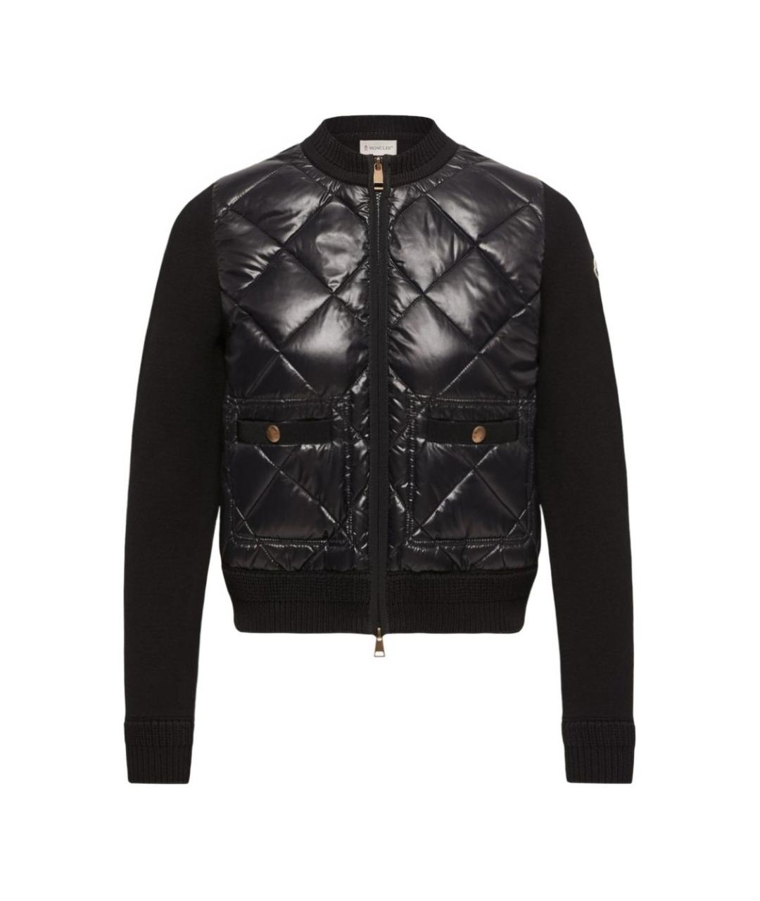 MONCLER Черная куртка, фото 1