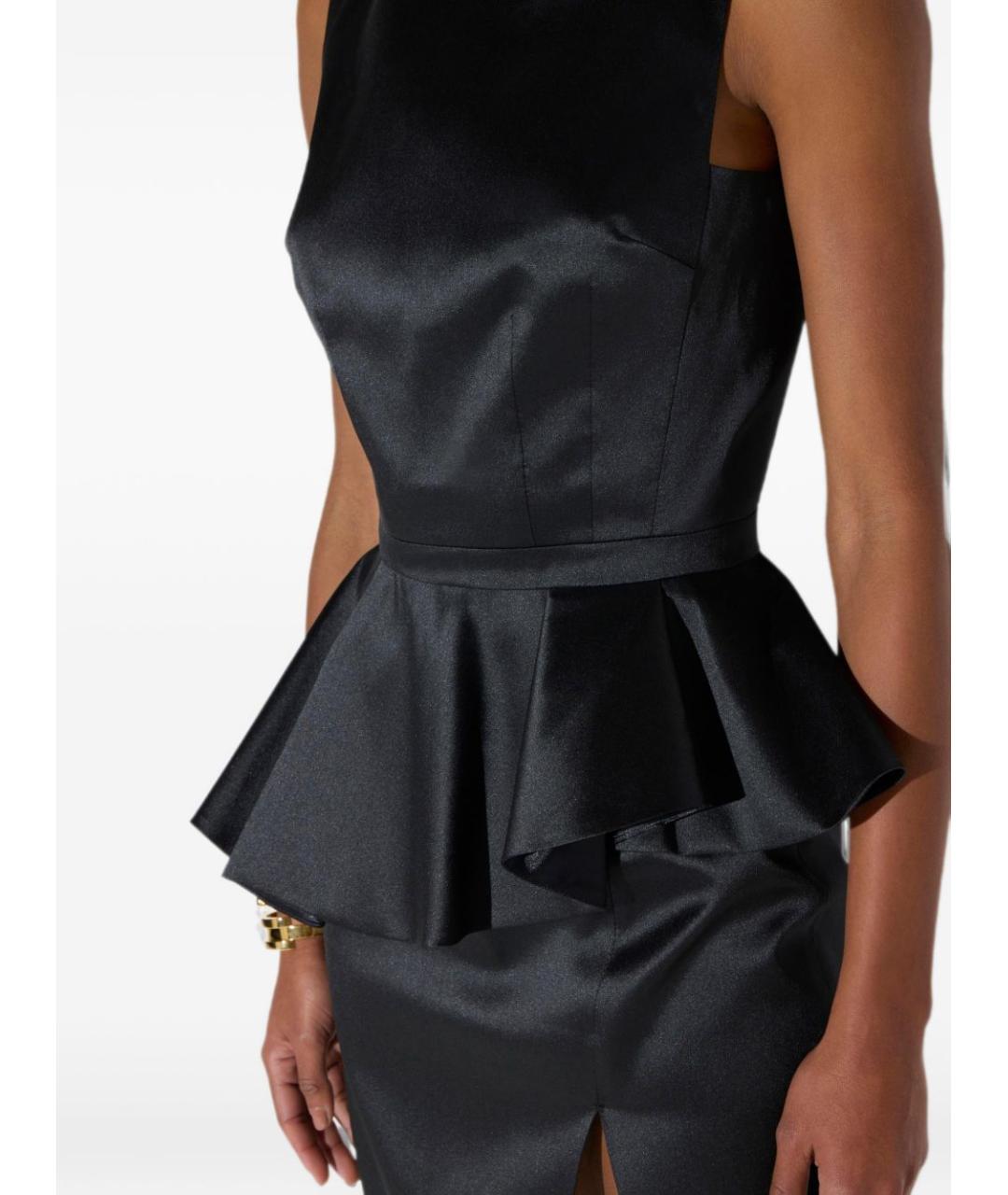 ELISABETTA FRANCHI Черное платье, фото 2