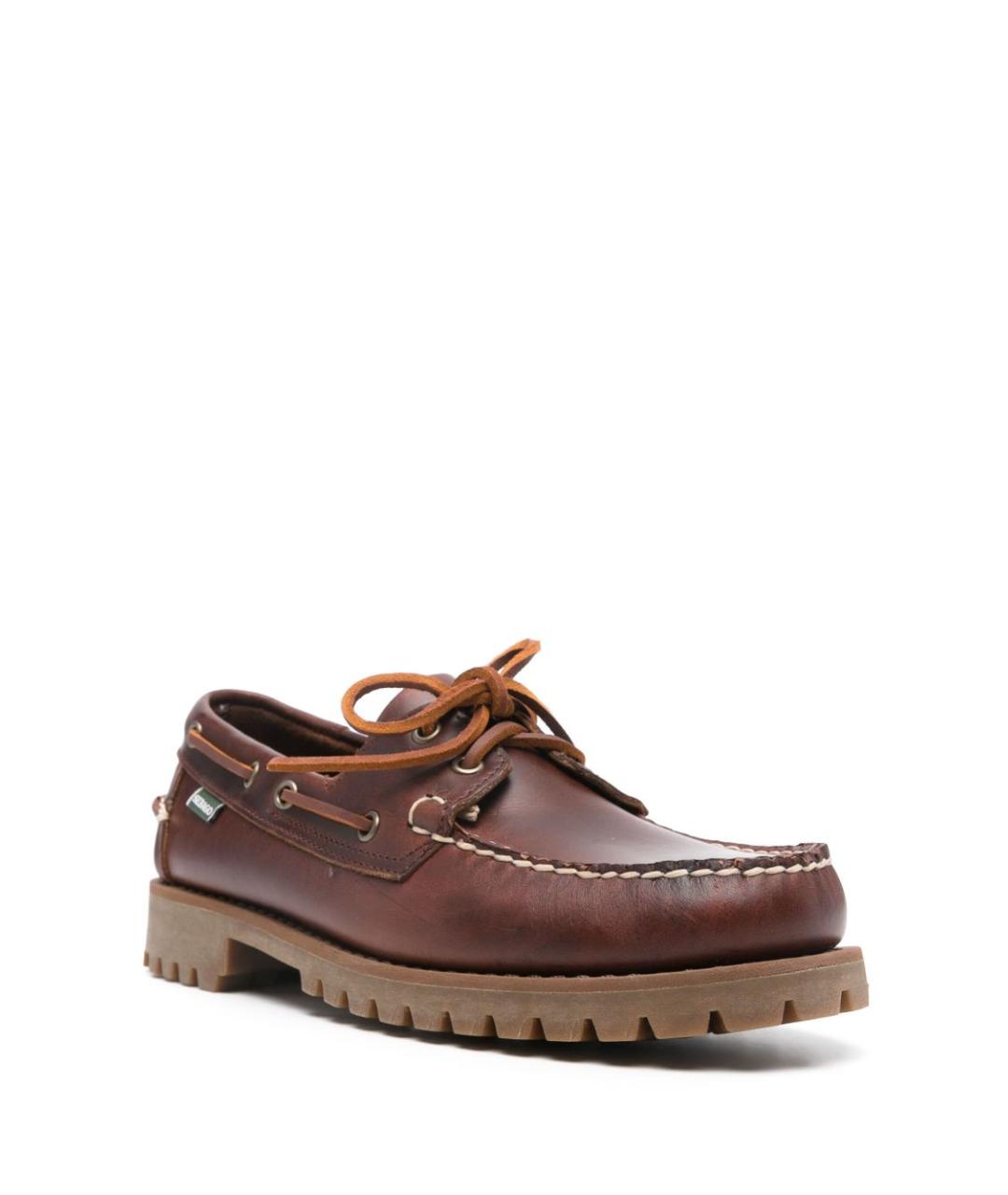 SEBAGO Коричневые низкие ботинки, фото 4