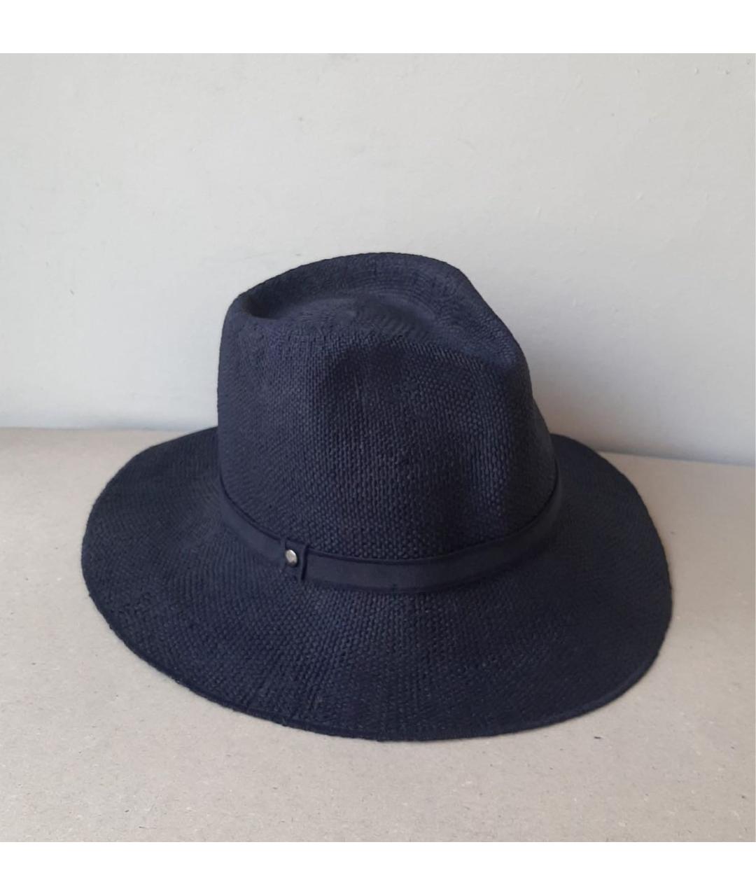 EMPORIO ARMANI Темно-синяя шляпа, фото 3