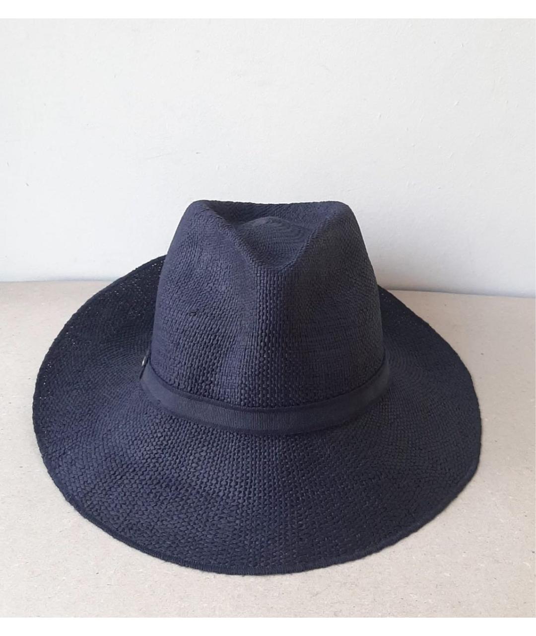 EMPORIO ARMANI Темно-синяя шляпа, фото 2