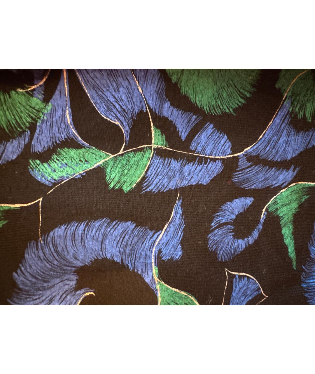 KENZO Черное шерстяное повседневное платье, фото 4