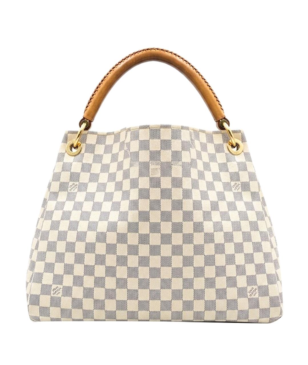 LOUIS VUITTON Белая канва сумка тоут, фото 1