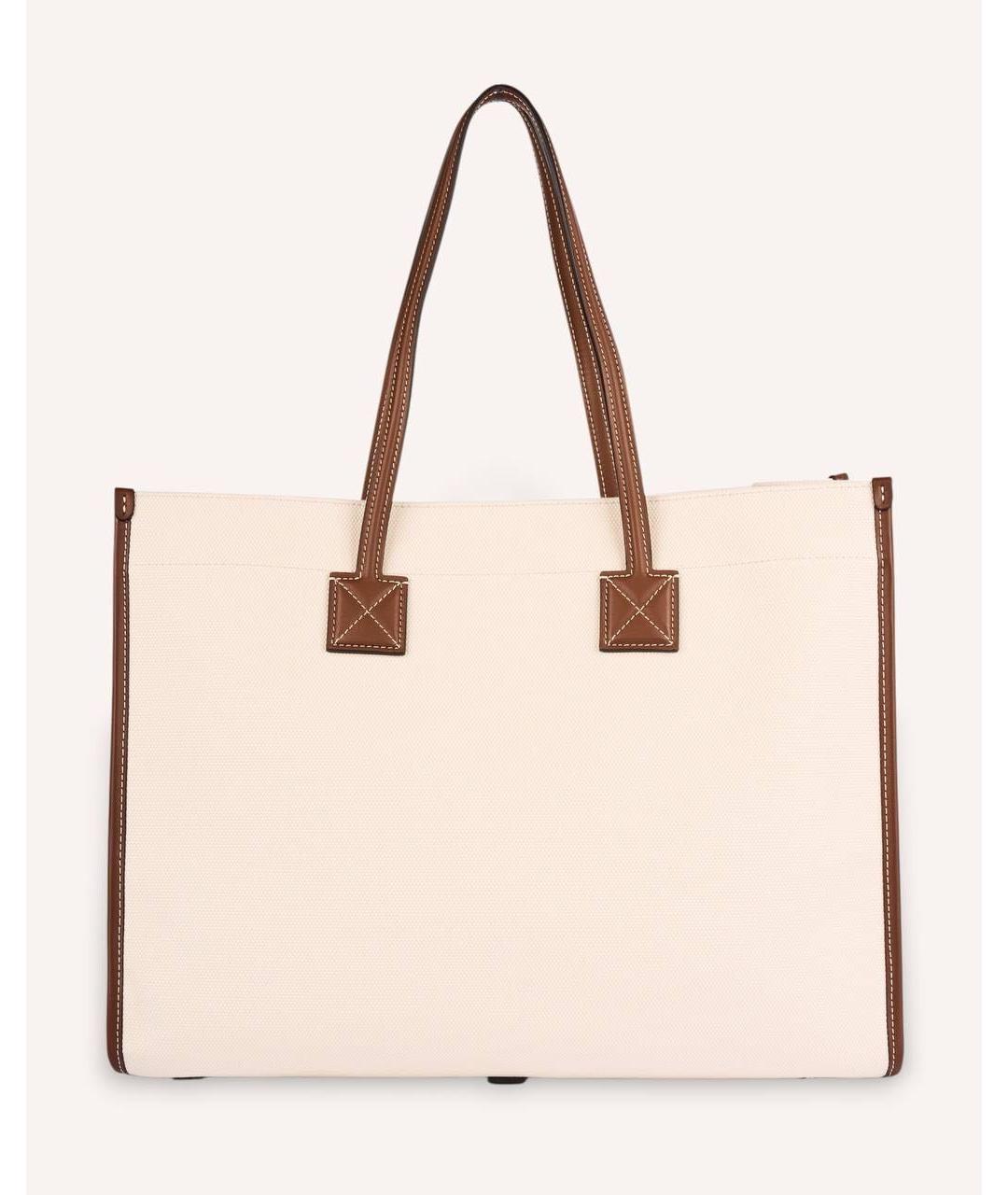 BURBERRY Бежевая сумка тоут, фото 2