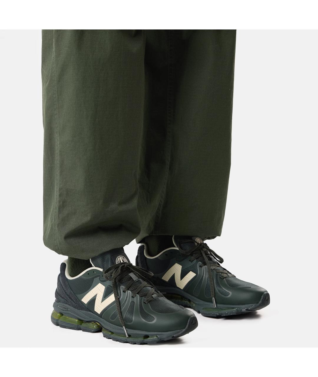 NEW BALANCE Зеленые низкие кроссовки / кеды, фото 8