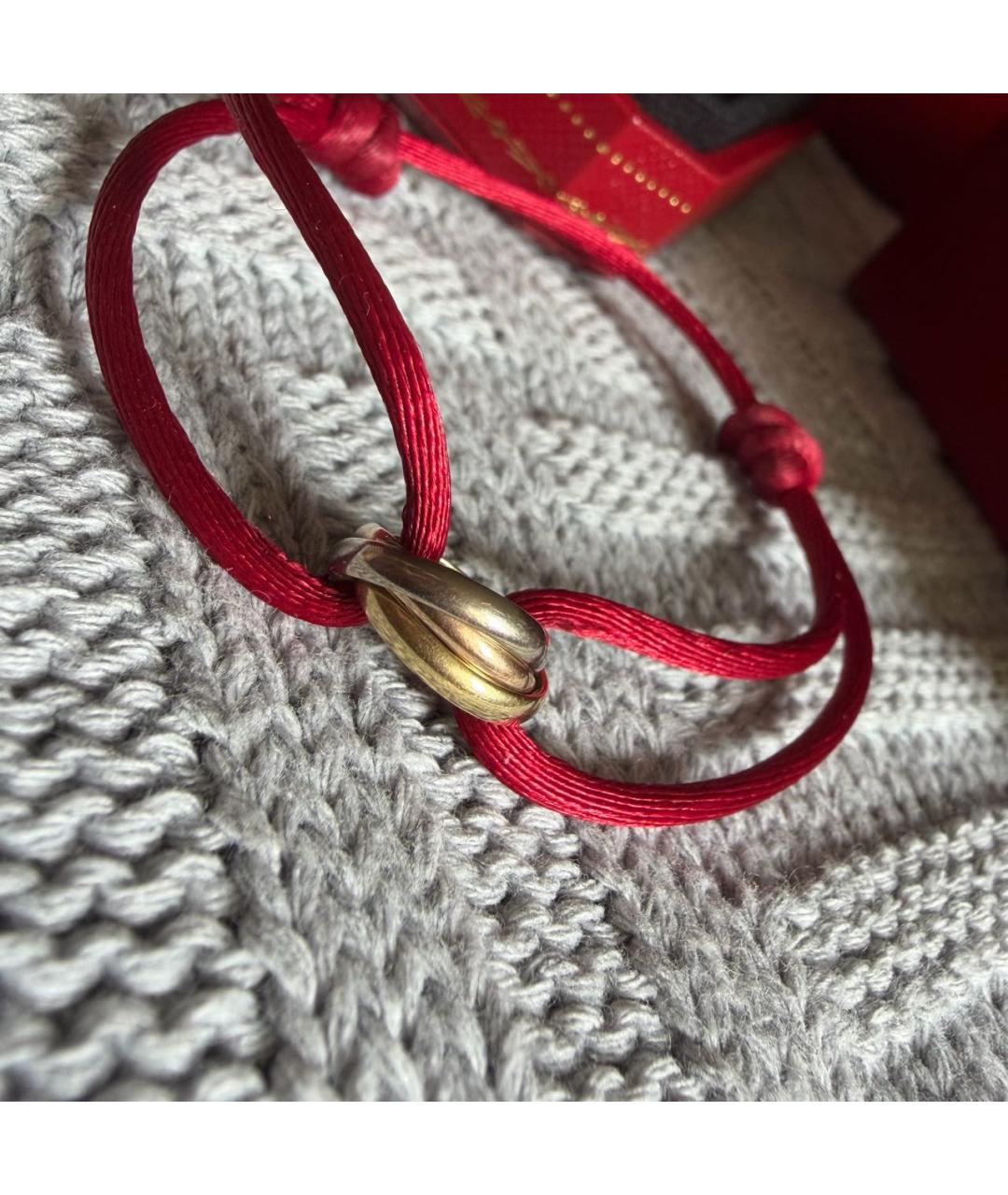 CARTIER Красный браслет из желтого золота, фото 7