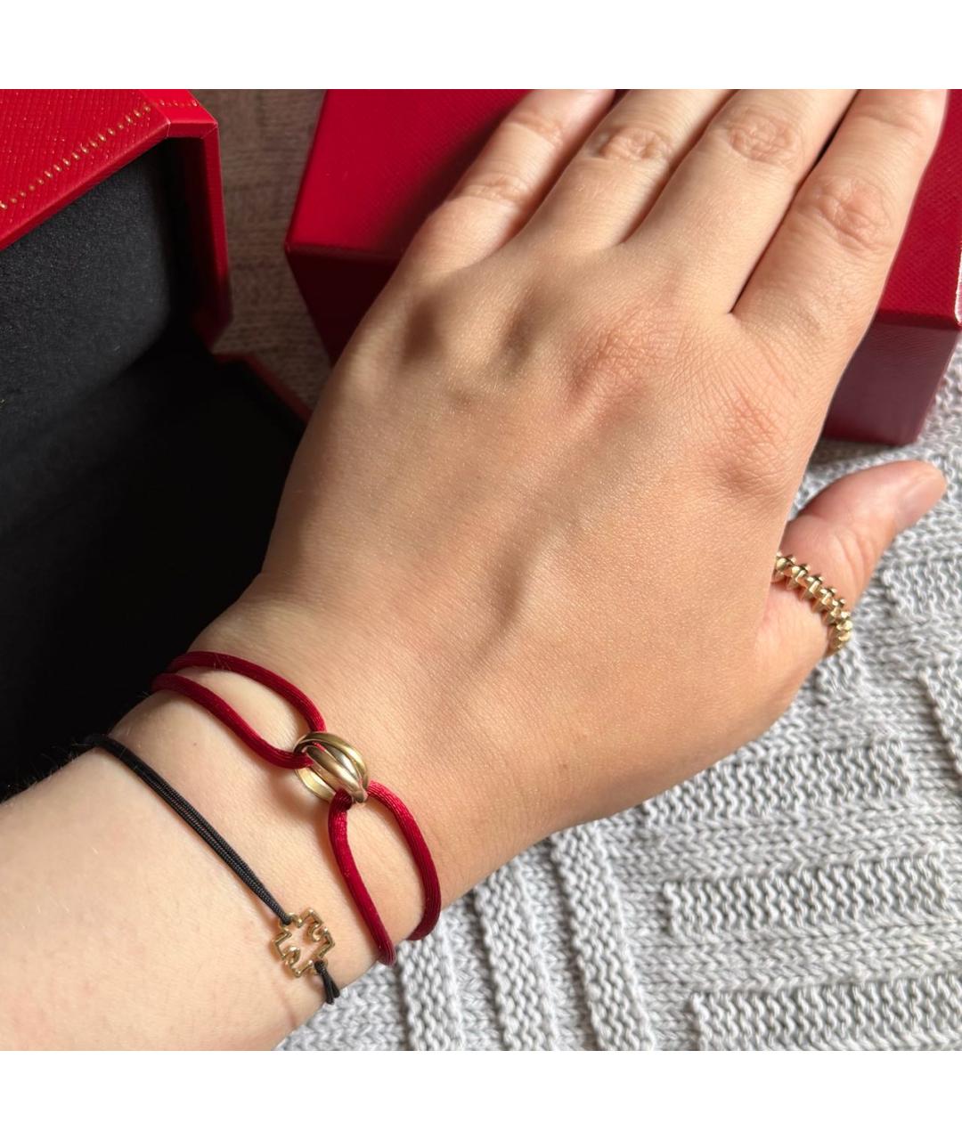 CARTIER Красный браслет из желтого золота, фото 8